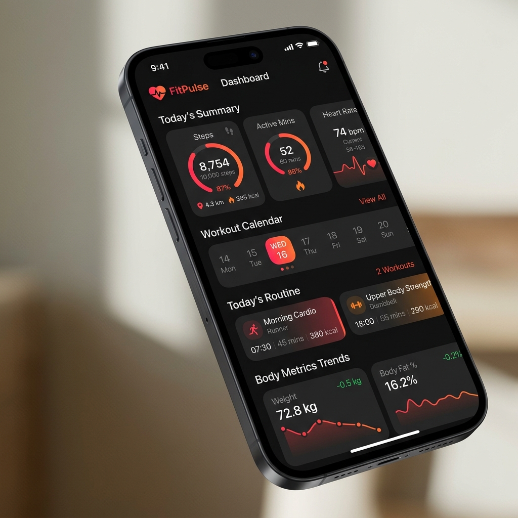 FitPulse App Screenshot